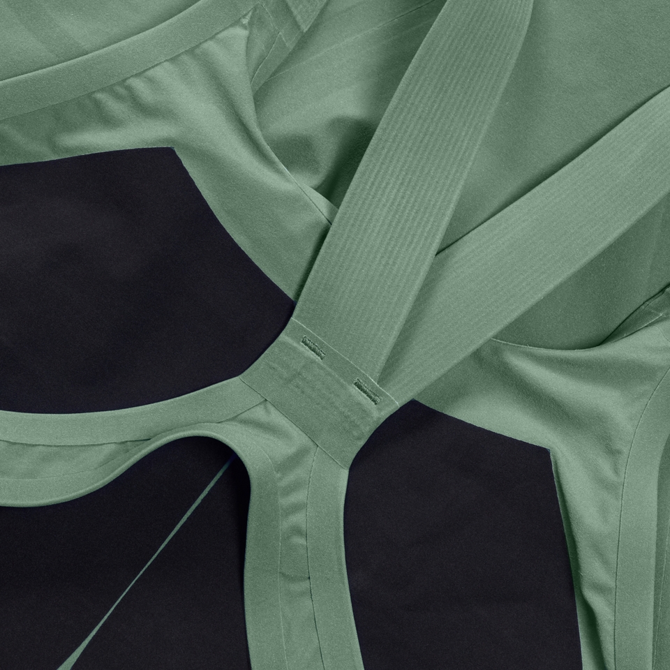 Women's Fastskin LZR Pure Valor 2.0 Openback Kneeskin Green/Black