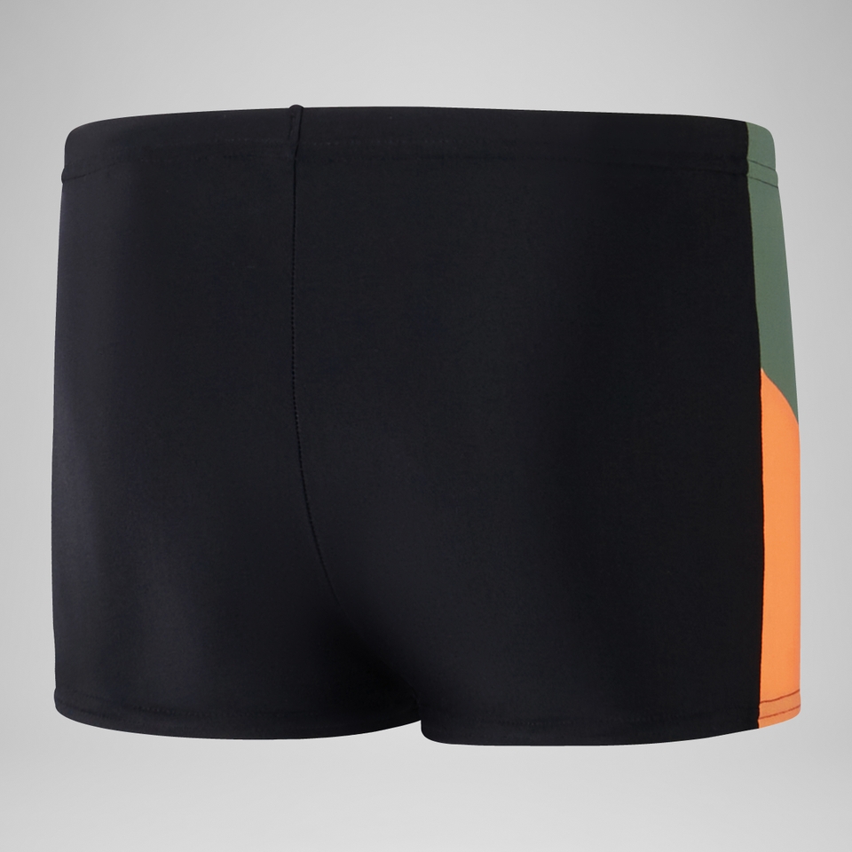 Boys' Dive Aquashort Black/Green