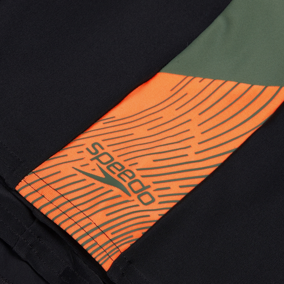 Boys' Dive Aquashort Black/Green