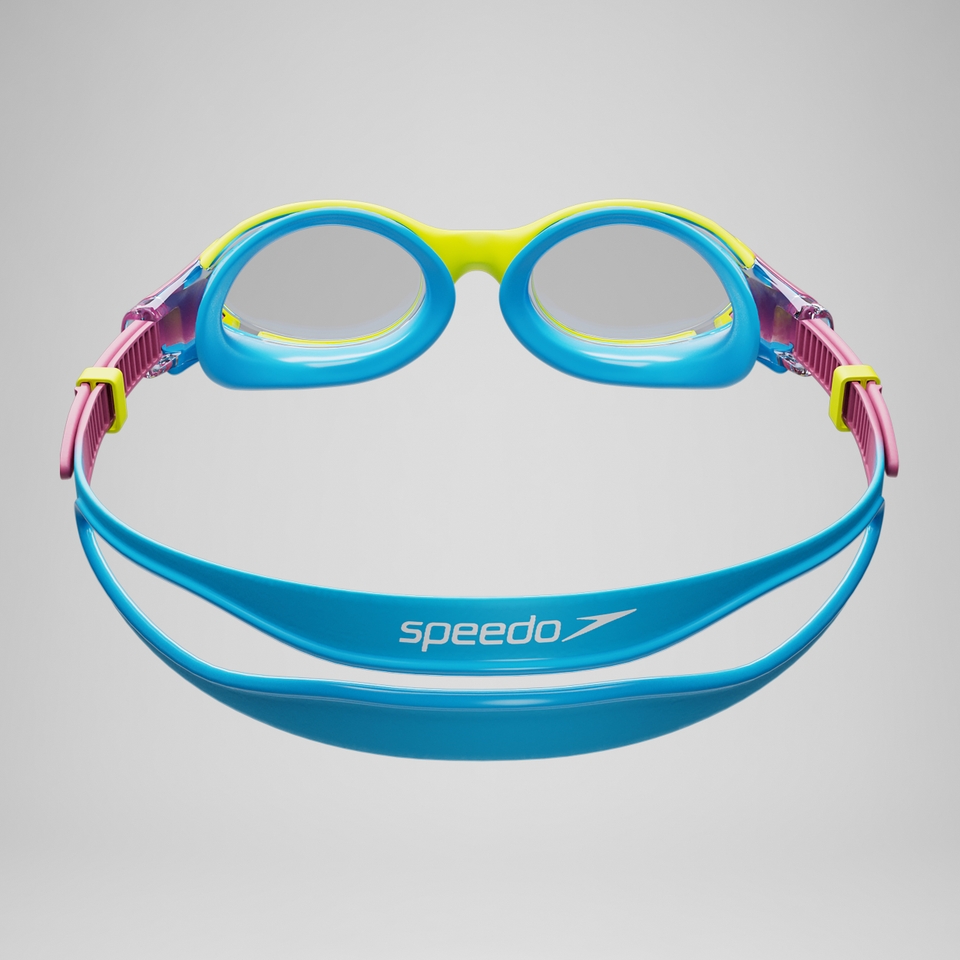 Junior Biofuse 2.0 Schwimmbrille Zitronenniesel/Kikipink/Pictonblau