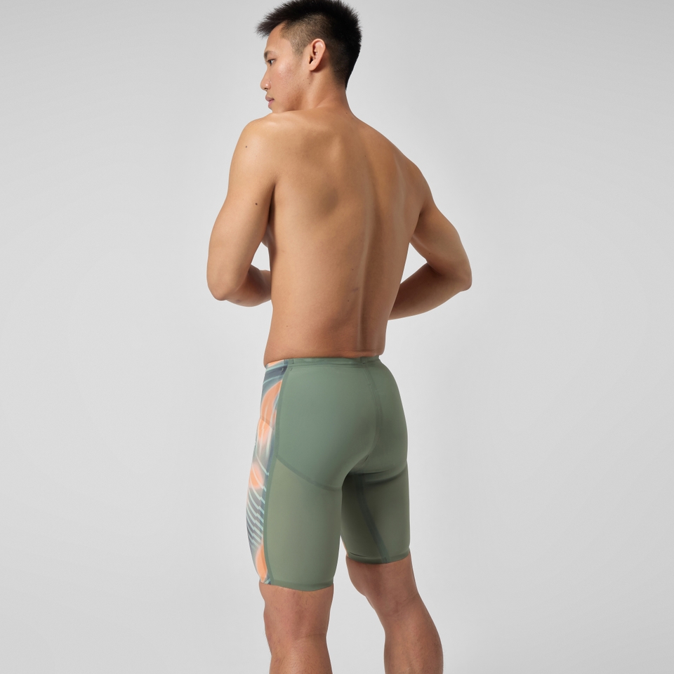 Men's Fastskin LZR Pure Valor 2.0 High Waist Jammer Green/Orange