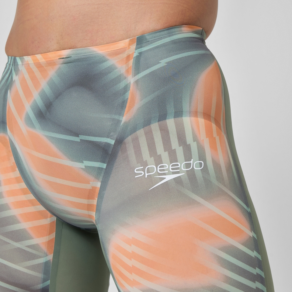 Men's Fastskin LZR Pure Valor 2.0 High Waist Jammer Green/Orange