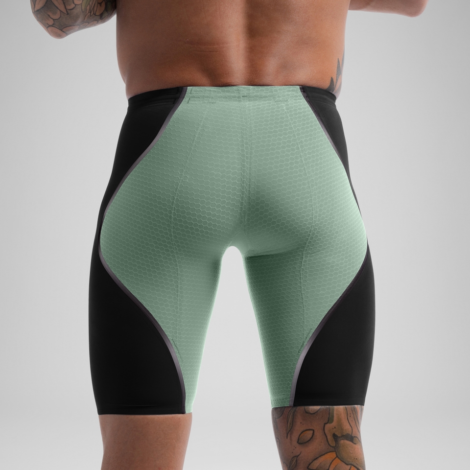 Men's Fastskin LZR Pure Intent 2.0 High Waist Jammer Green/Black