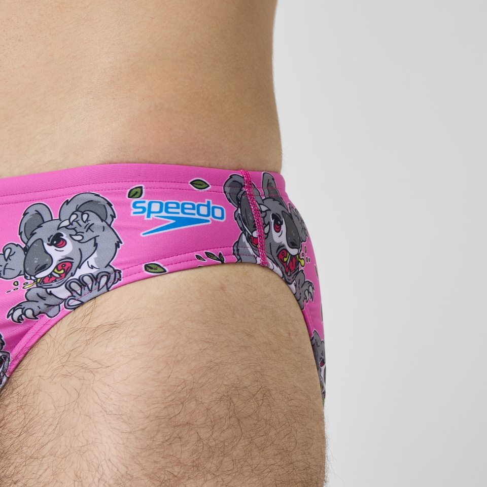 Men's Escape 5cm Brief Pink