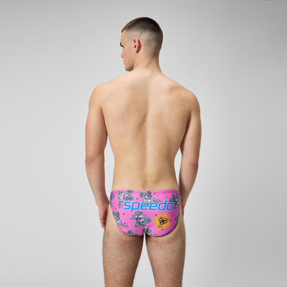 Men's Escape 5cm Brief Pink