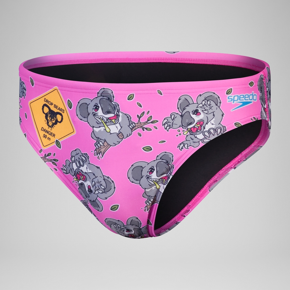 Men's Escape 5cm Brief Pink