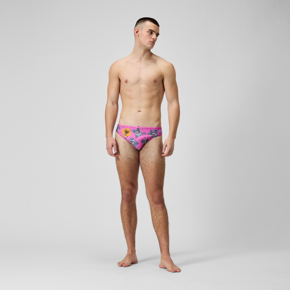 Men's Escape 5cm Brief Pink