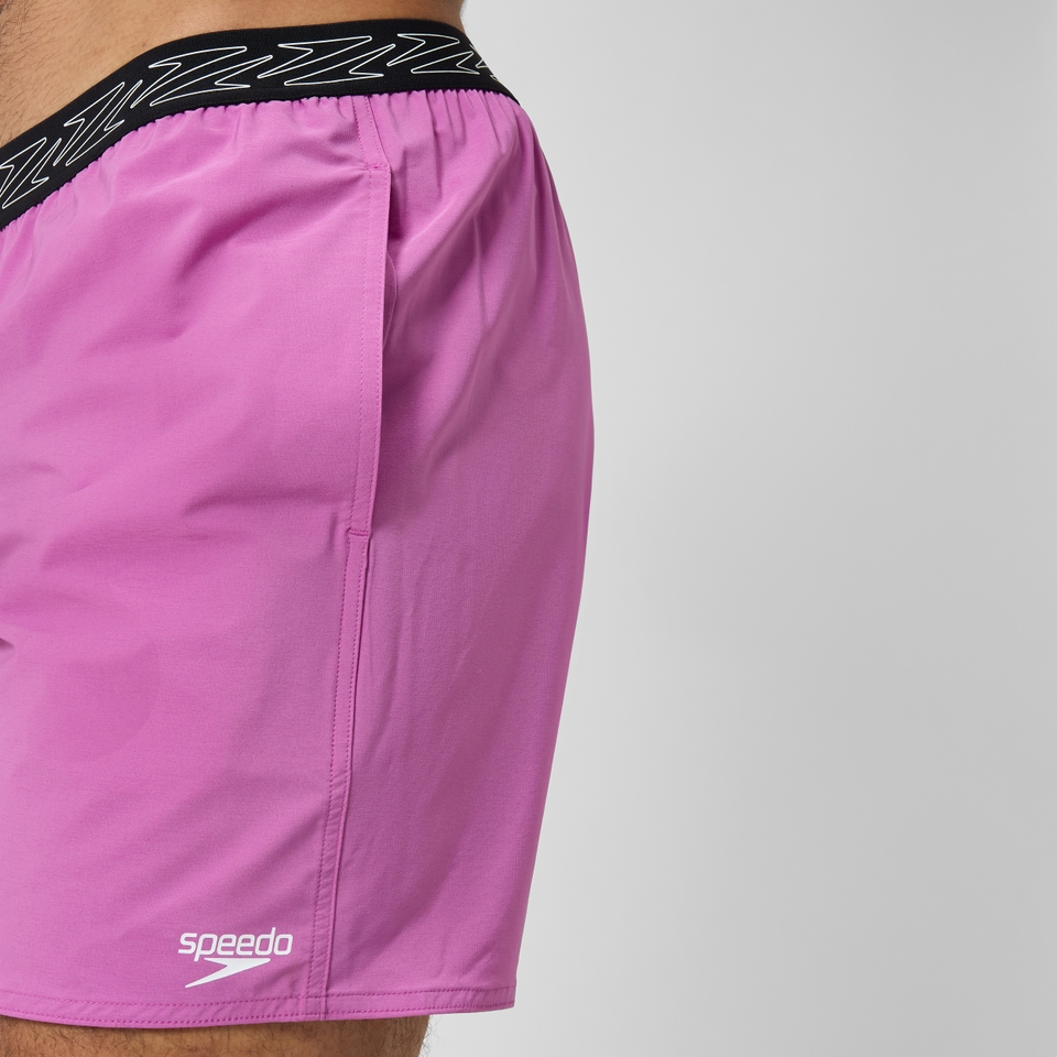 Herren Hyperboom Band Badeshorts, 16 Zoll Pink