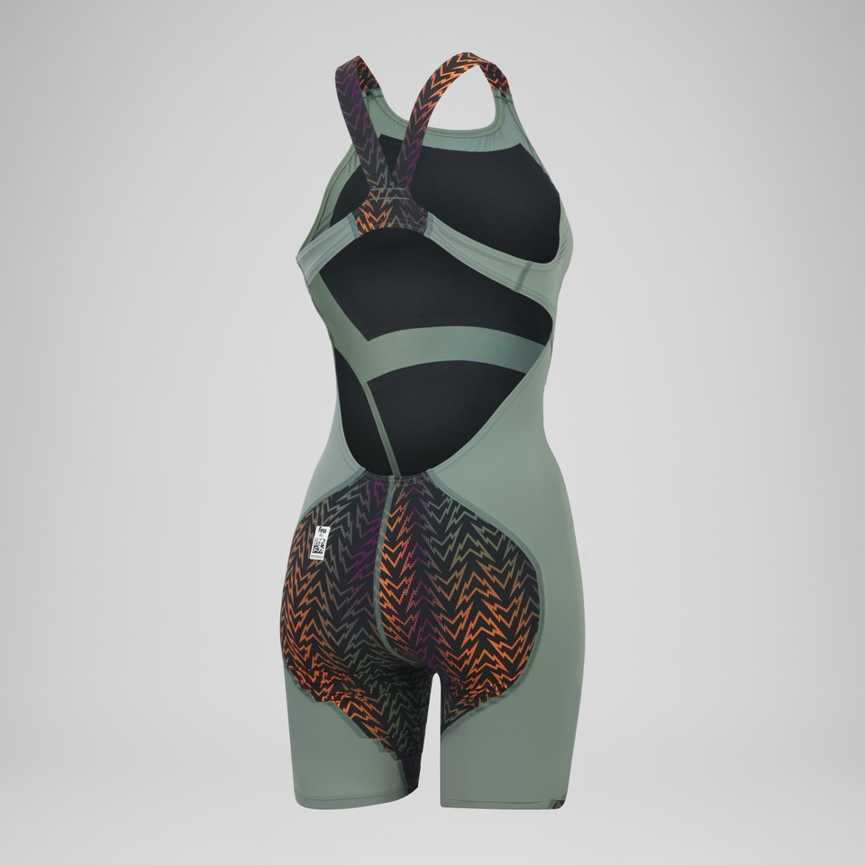 Women's Fastskin LZR Ignite Kneeskin Green/Black