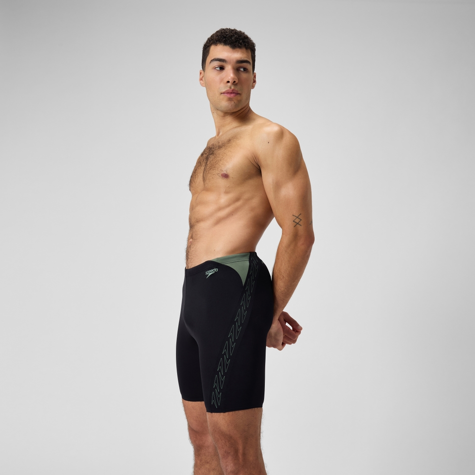 Men's Hyperboom Splice Jammer Black/Green