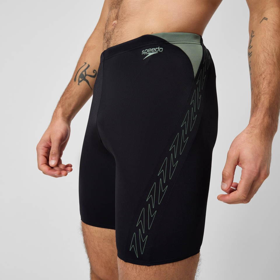 Men's Hyperboom Splice Jammer Black/Green