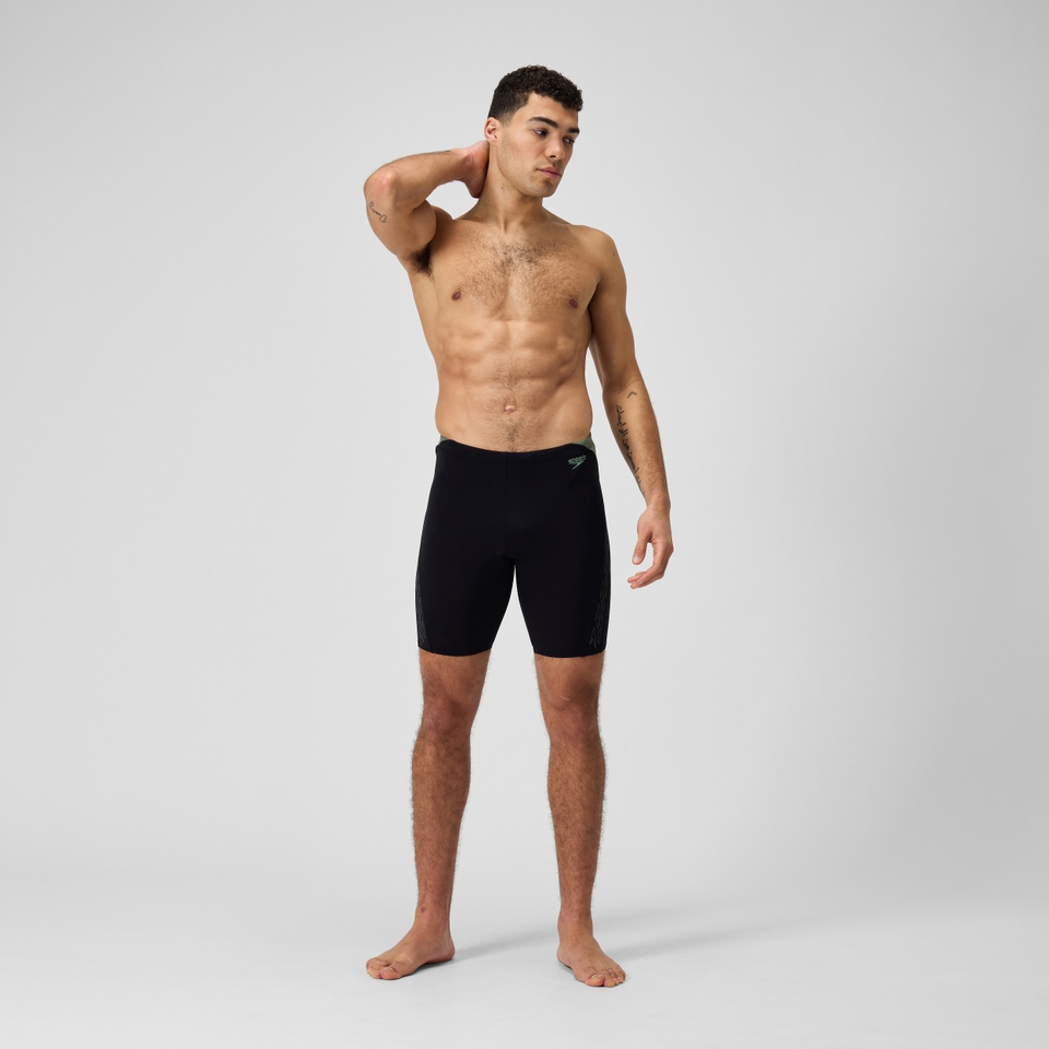 Men's Hyperboom Splice Jammer Black/Green