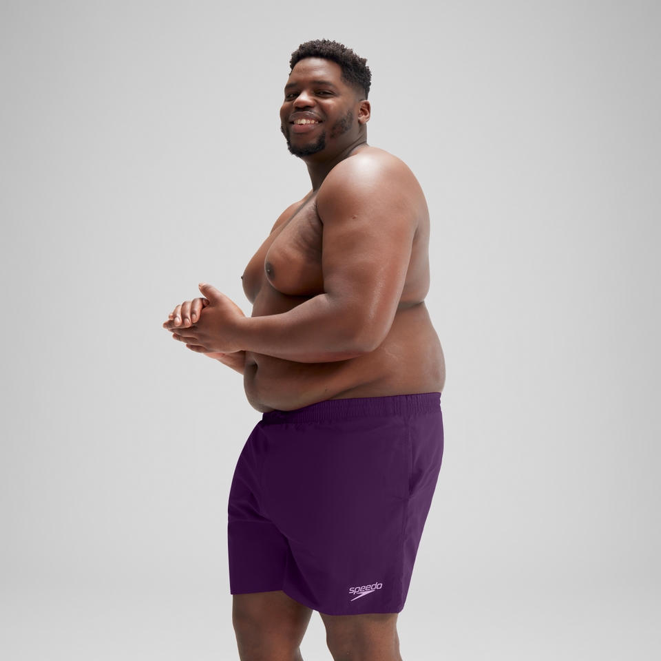 Men's Essential 16" Swim Shorts Purple