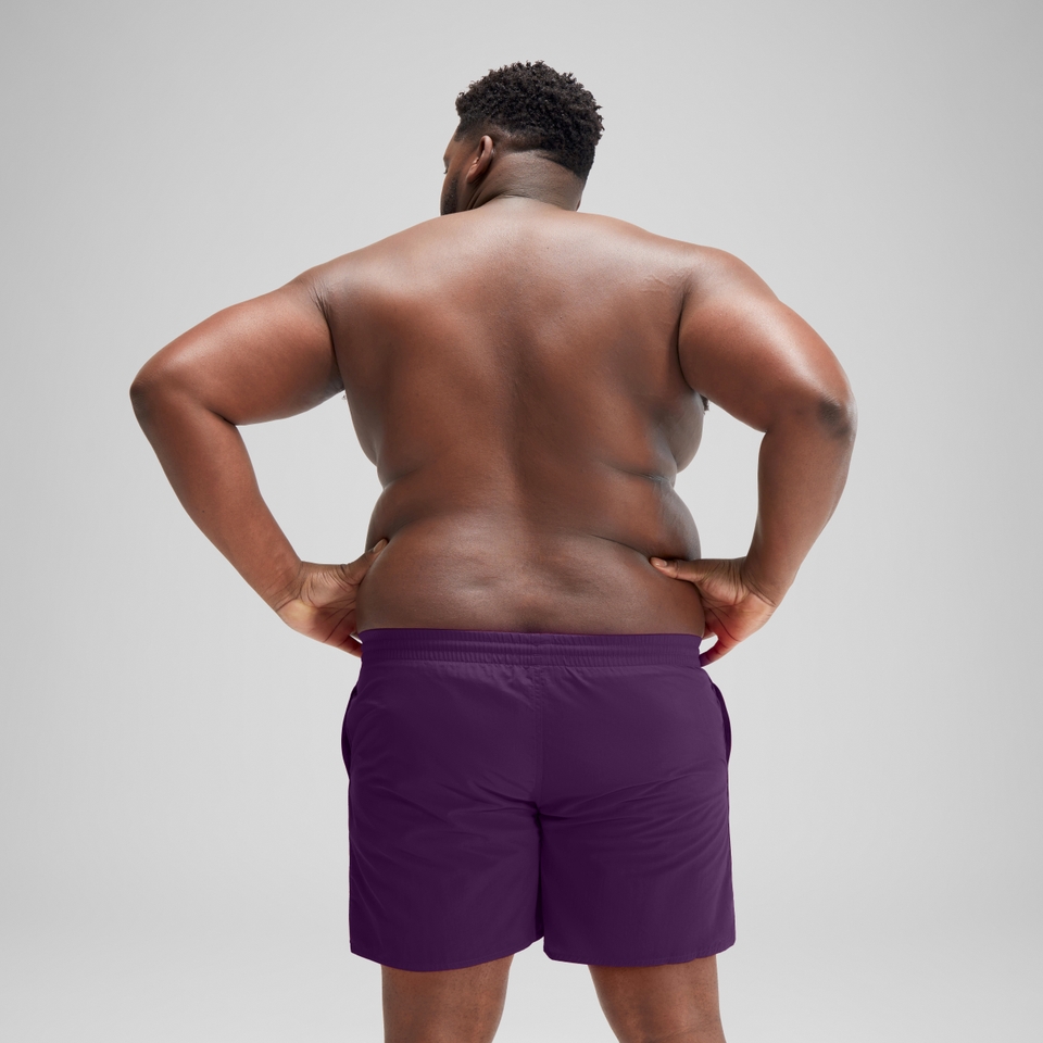 Men's Essential 16" Swim Shorts Purple