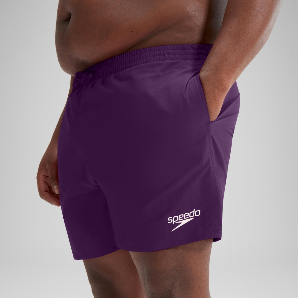 Men's Essential 16" Swim Shorts Purple