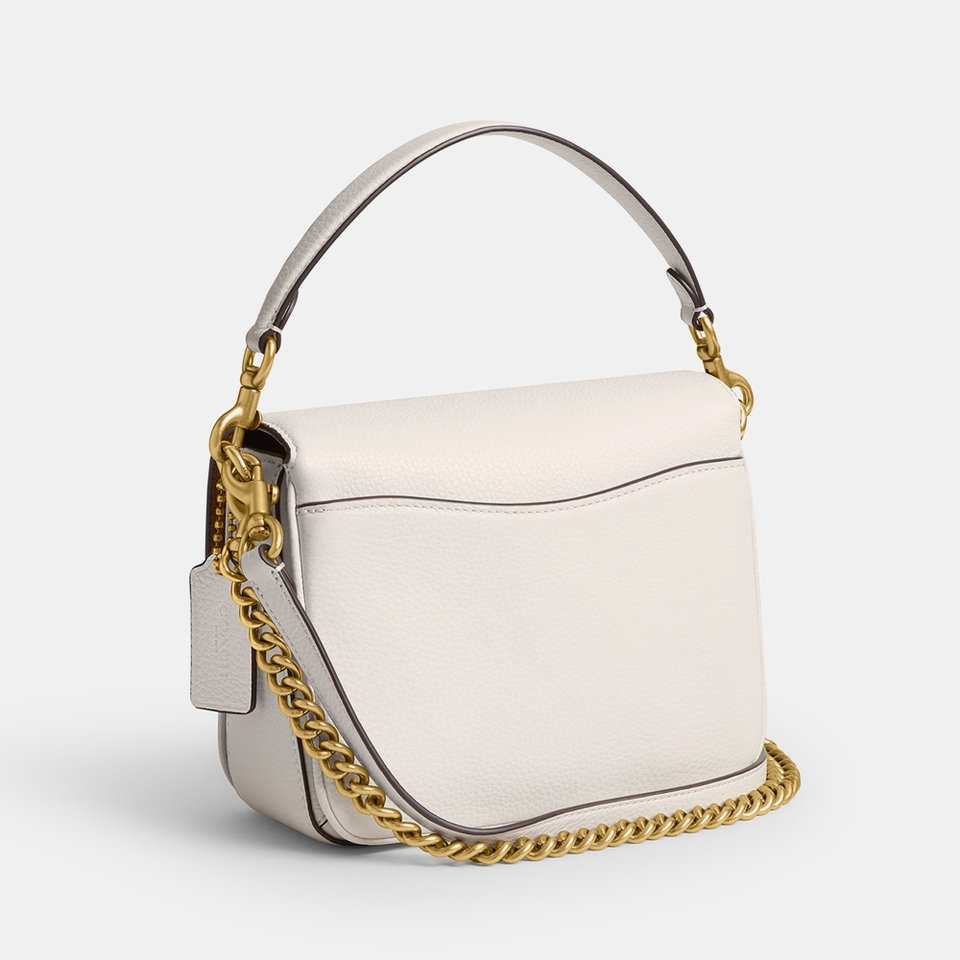 Coach Cassie 19 Pebble-Grain Leather Crossbody Bag