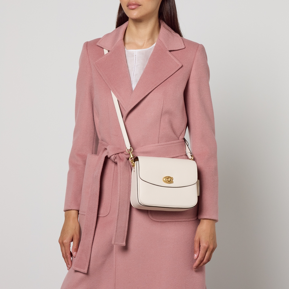 Coach Cassie 19 Pebble-Grain Leather Crossbody Bag