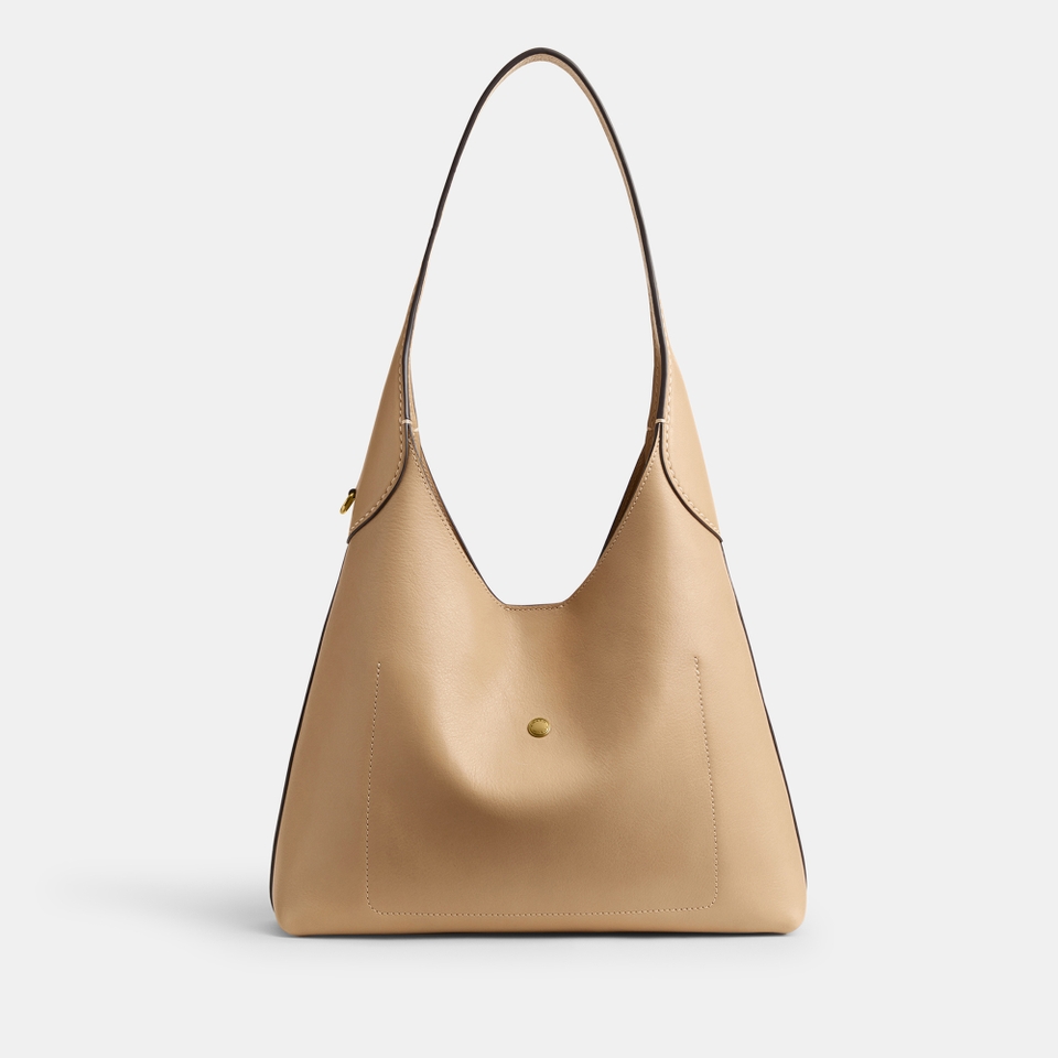 Tan designer purse cheap