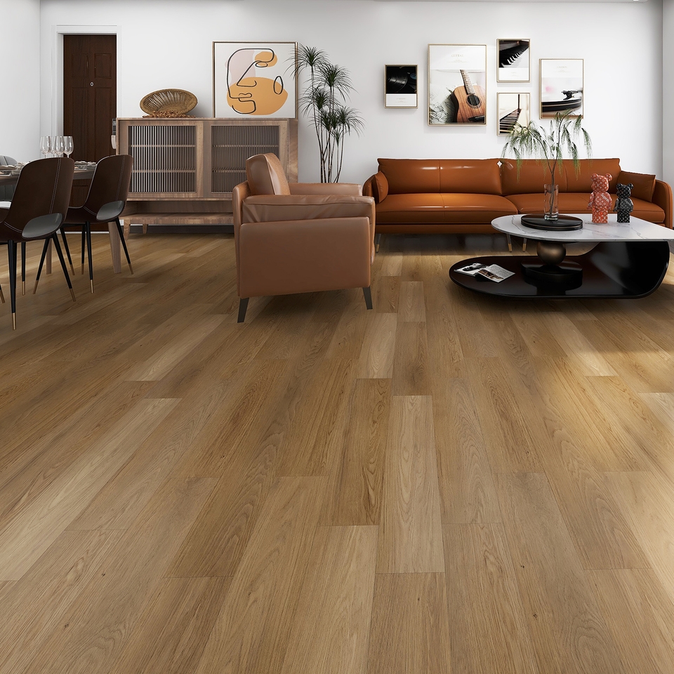 SPC Luxury Vinyl Flooring - Natural Oak