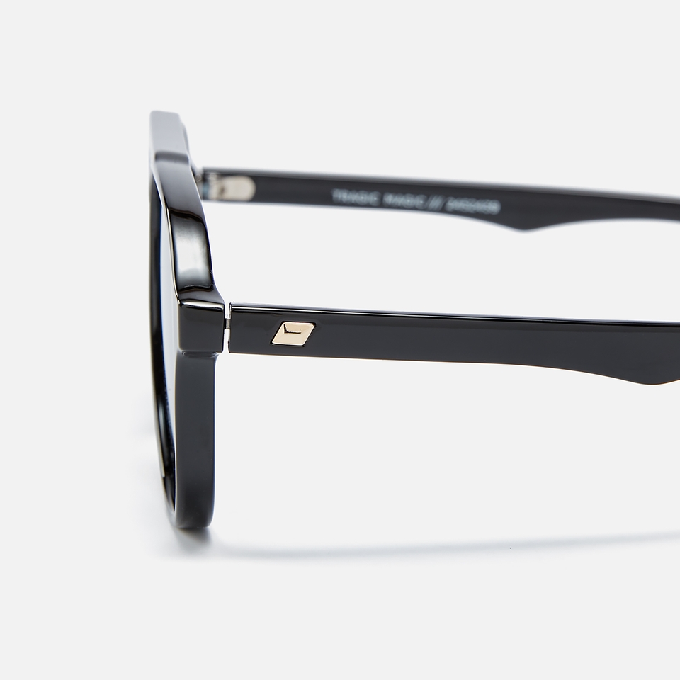 Le Specs Tragic Magic Recycled Acetate Aviator-Frame Sunglasses