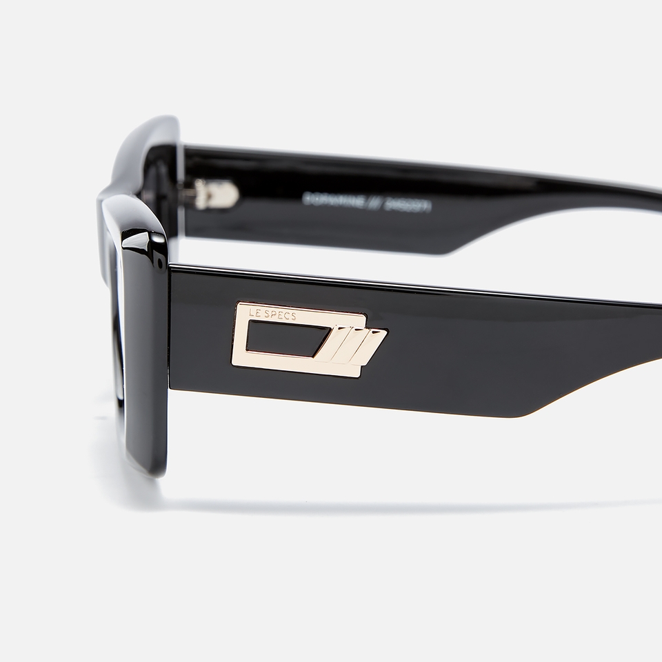 Le Specs Dopamine Acetate Rectangular-Frame Sunglasses