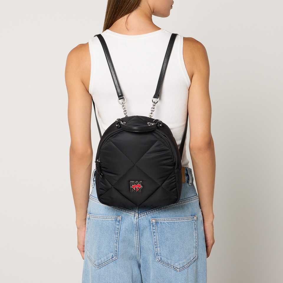 DKNY Heart of NY Quilted Shell Backpack