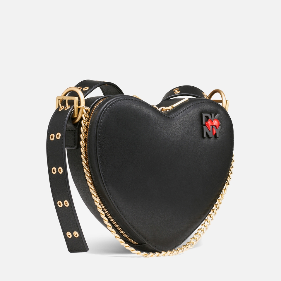 DKNY Heart of NY Faux Leather Shoulder Bag