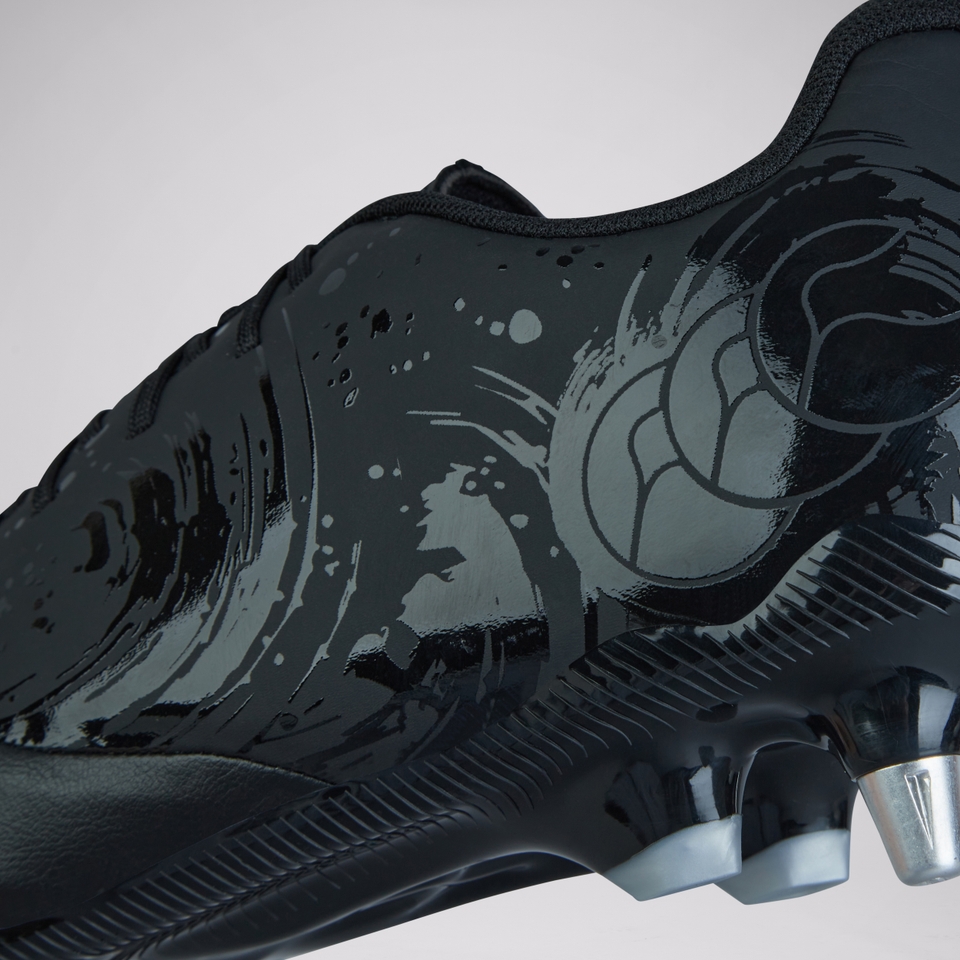 ADULT UNISEX PHOENIX GENESIS TEAM SOFT GROUND BOOTS BLACK/SILVER
