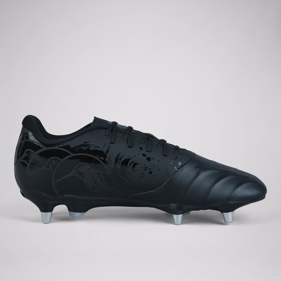 ADULT UNISEX PHOENIX GENESIS TEAM SOFT GROUND BOOTS BLACK/SILVER