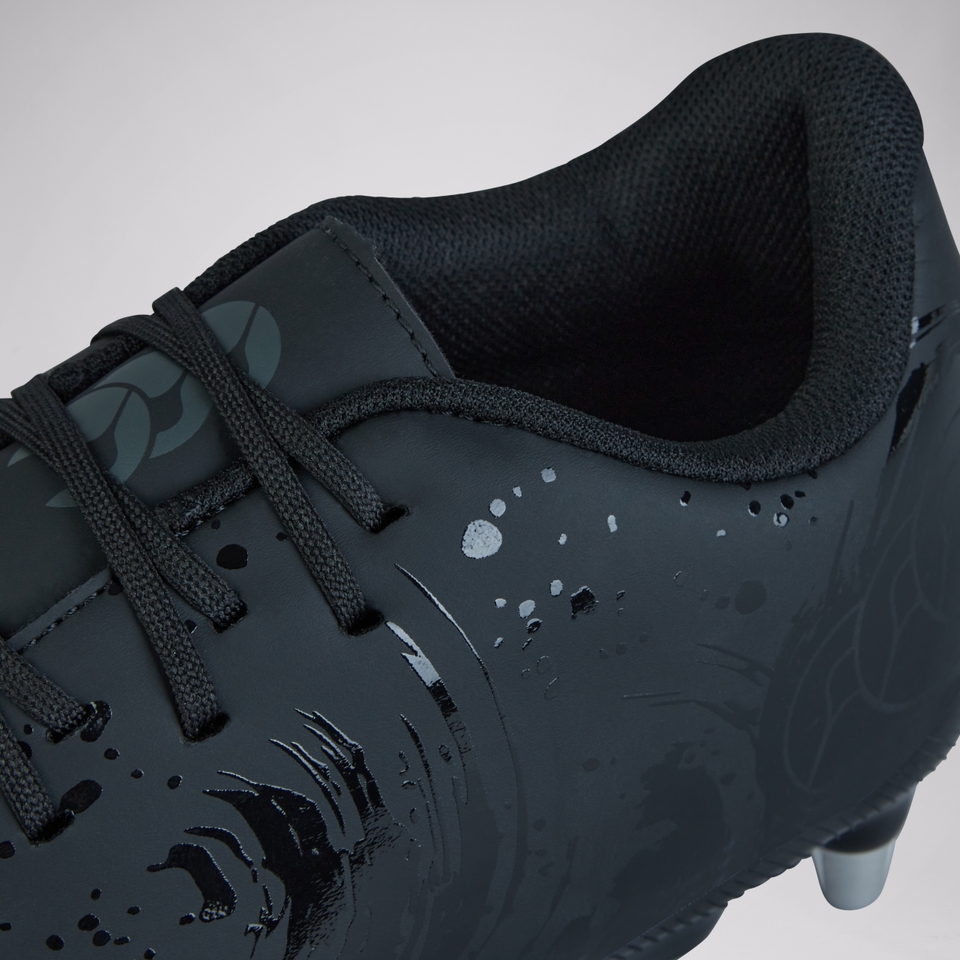ADULT UNISEX PHOENIX GENESIS TEAM SOFT GROUND BOOTS BLACK/SILVER
