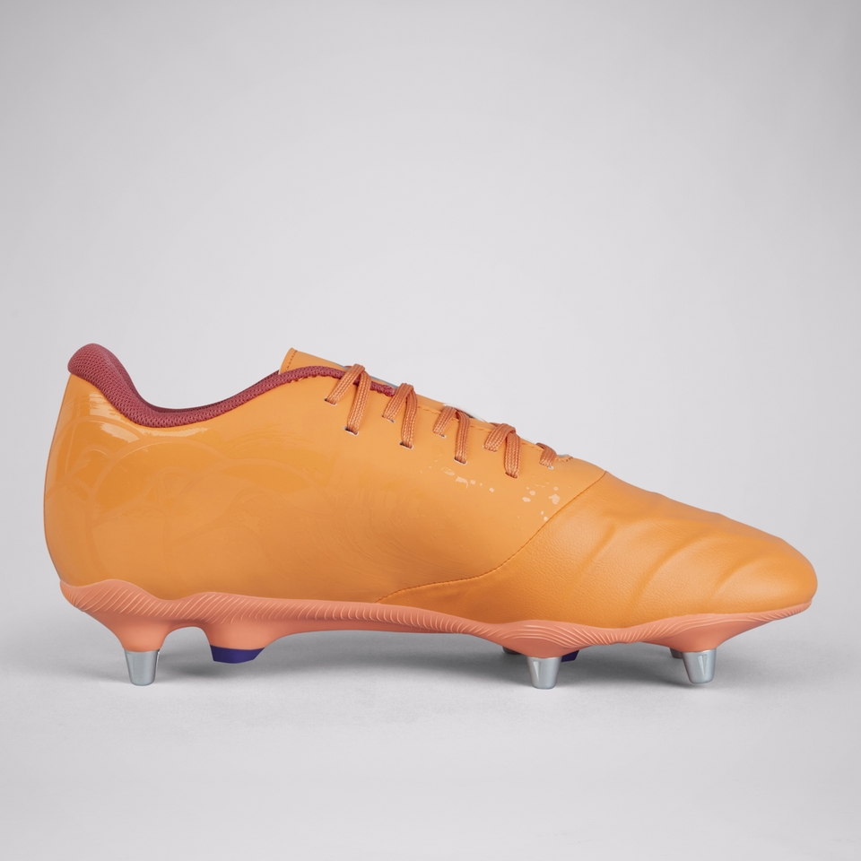 ADULT UNISEX PHOENIX GENESIS TEAM SOFT GROUND BOOTS ORANGE/YELLOW