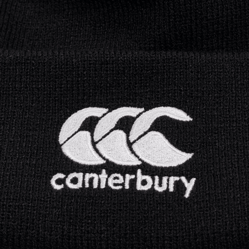 CANTERBURY CCC BOBBLE HAT BLACK