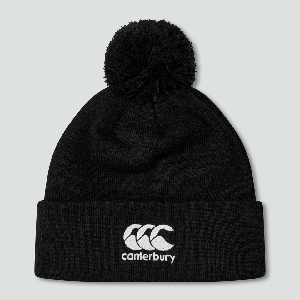 CANTERBURY CCC BOBBLE HAT BLACK