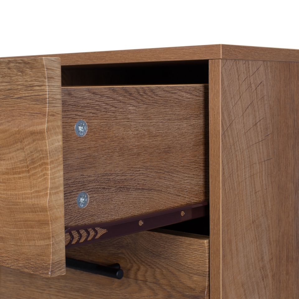 Toronto 2 Drawer Bedside Table - Image 7