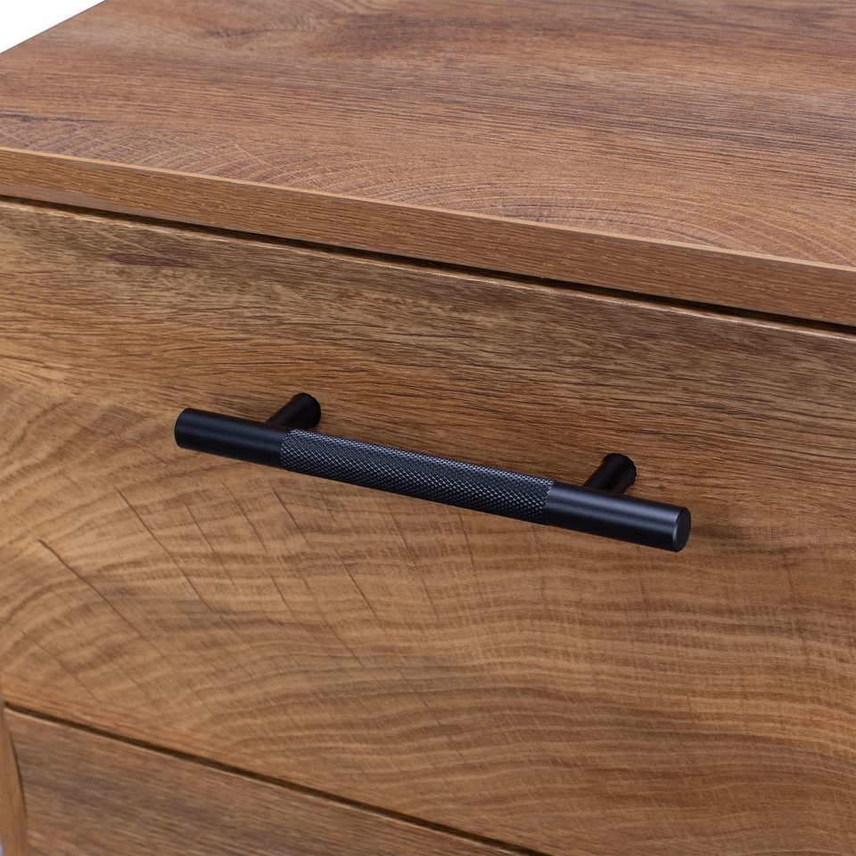 Toronto 2 Drawer Bedside Table - Image 6