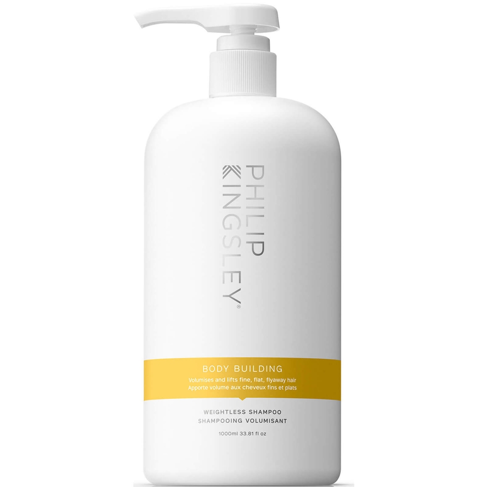 Philip Kingsley Body Building Shampoo 1000ml and Moisture Balancing Conditioner 1000ml Duo