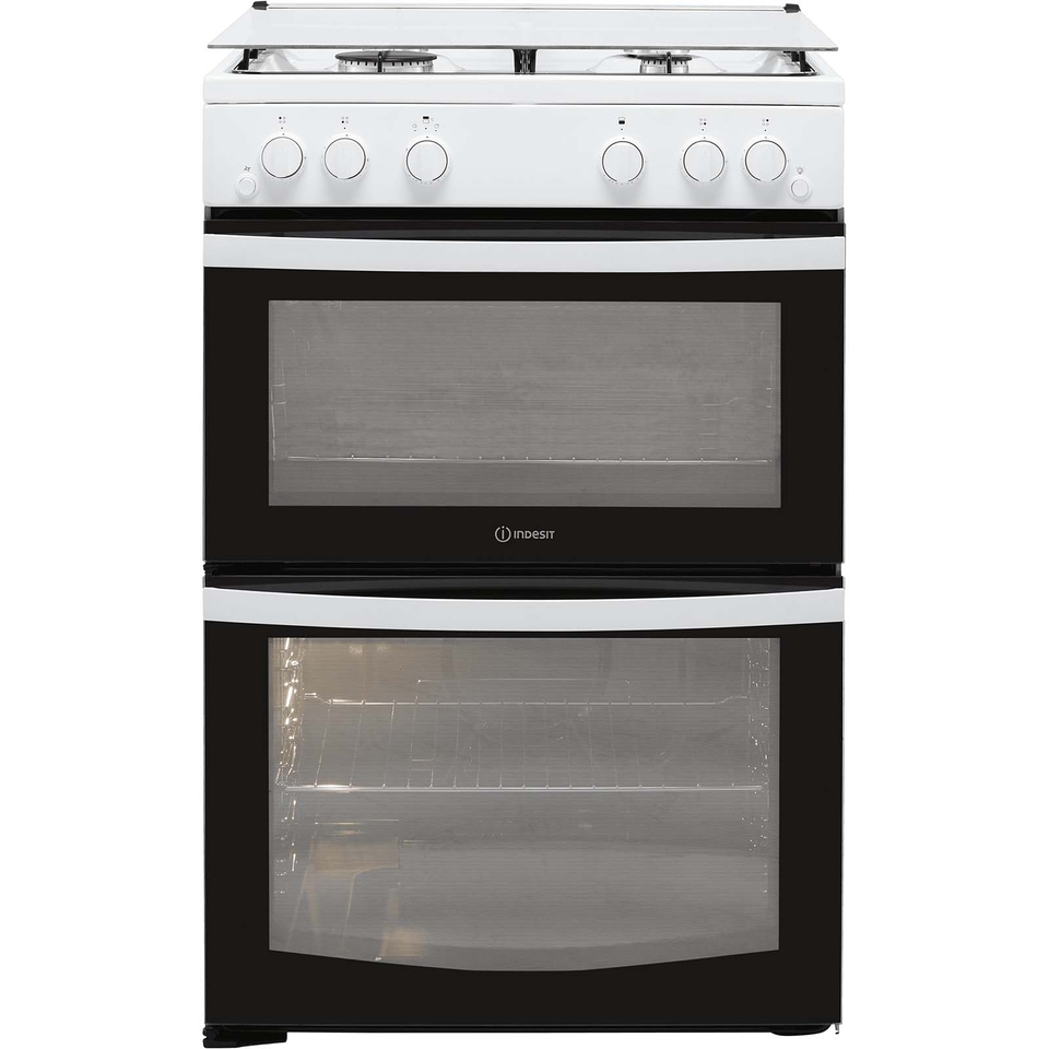 Indesit ID67G0MCW/UK Freestanding Gas Cooker - White