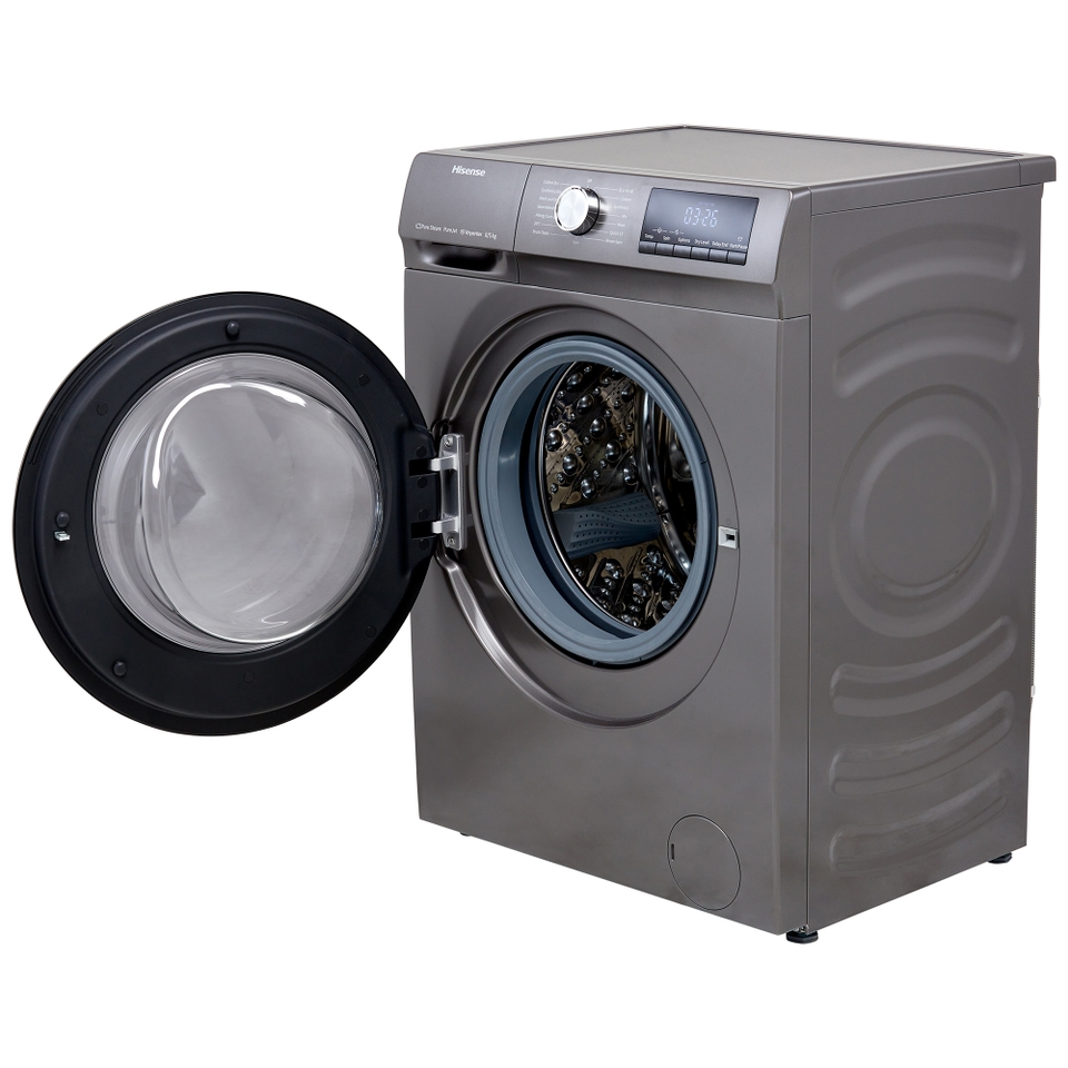 Hisense 3 Series WDQA8014EVJMT 8Kg / 5Kg Washer Dryer with 1400 rpm - Titanium