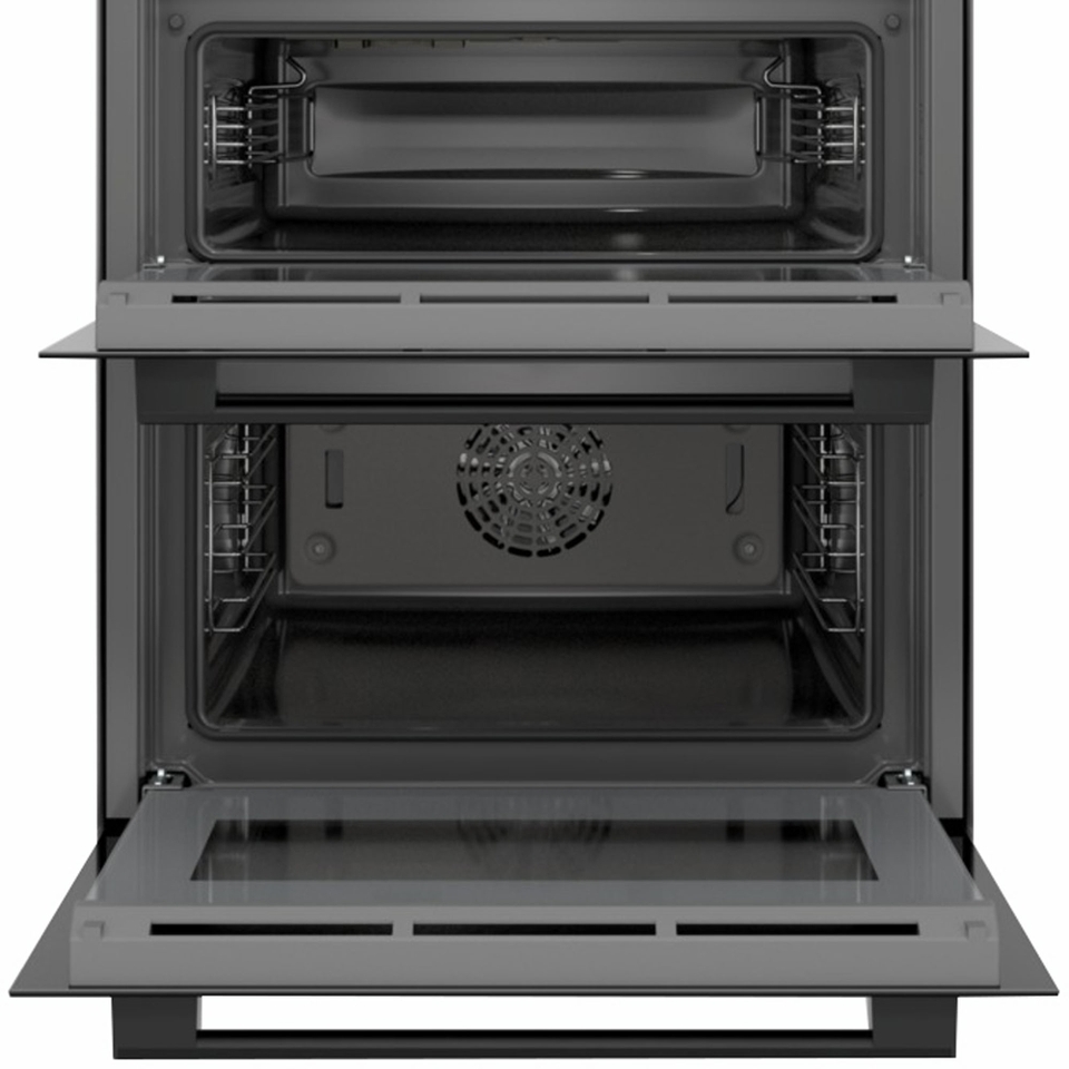 Bosch Series 4 NBS533BB0B Built Under Electric Double Oven - Black