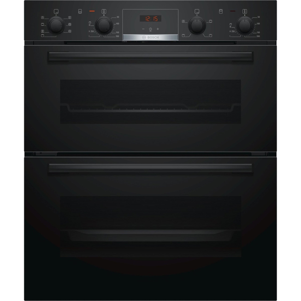 Bosch Series 4 NBS533BB0B Built Under Electric Double Oven - Black