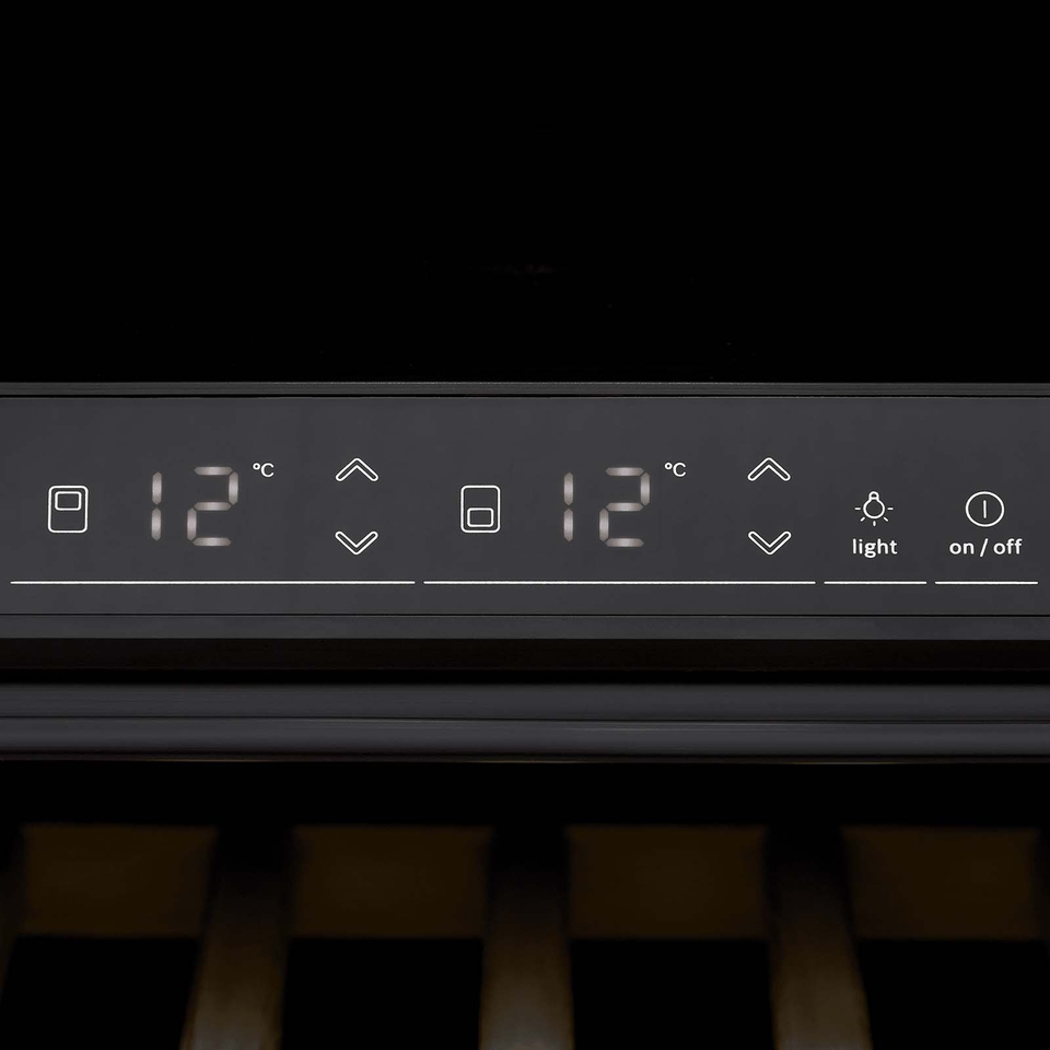 Bosch Series 6 KUW21AHG0G Built In Wine Cooler Black Homebase