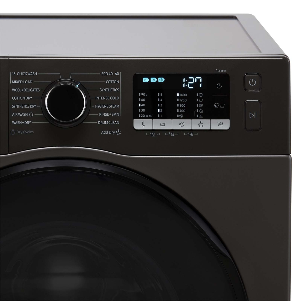 Samsung Series 5 ecobubble™ WD90TA046BX 9Kg / 6Kg Washer Dryer with