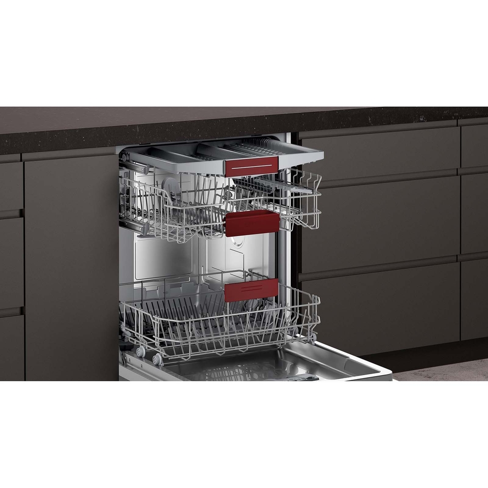 NEFF N50 S155HVX15G Fully Integrated Full Size Dishwasher Stainless