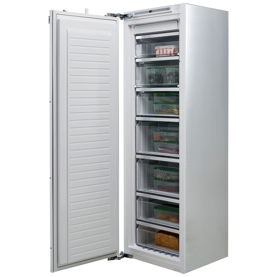 NEFF N90 GI7815CE0G Integrated Frost Free Upright Freezer with Fixed Door Fixing Kit