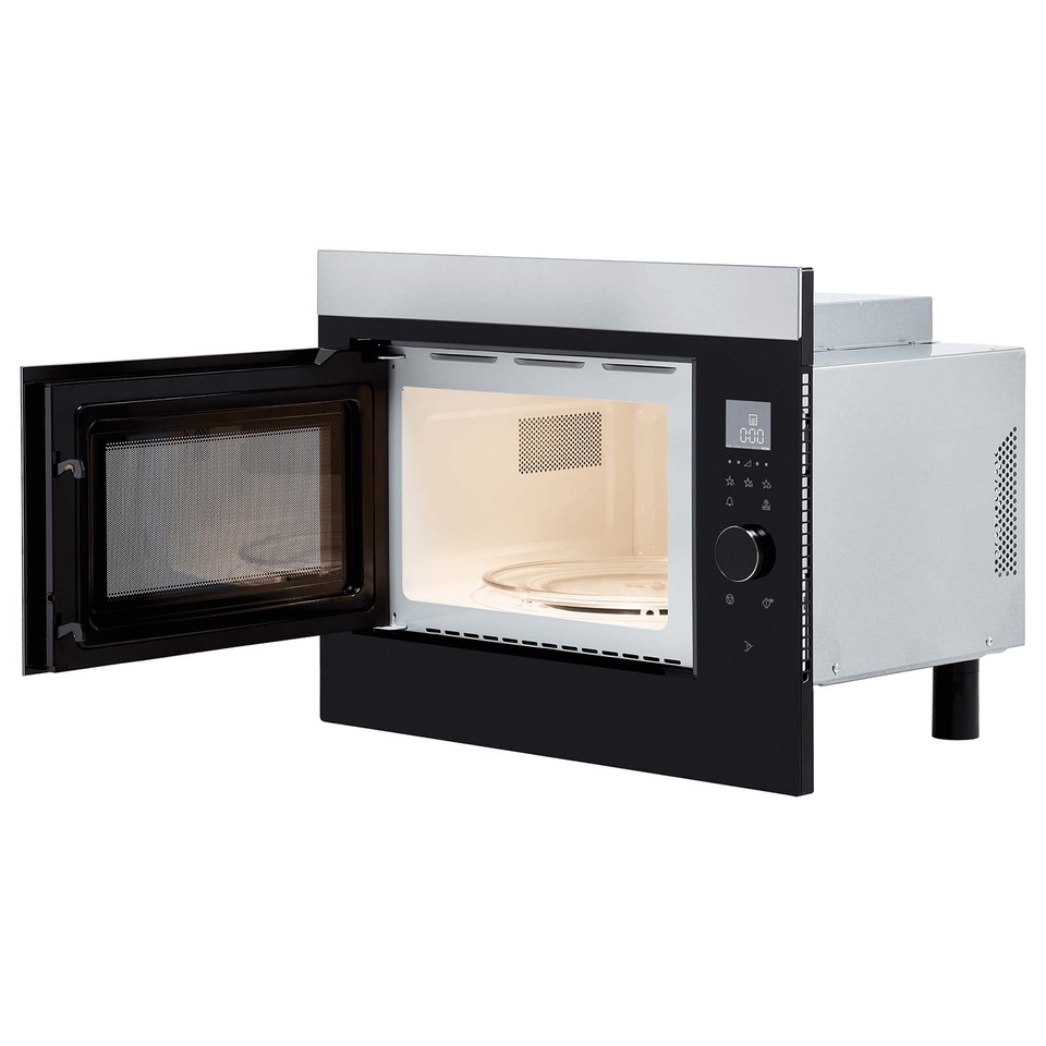 AEG 8000 Series MBE2658SEM Built In Microwave Stainless Steel Homebase