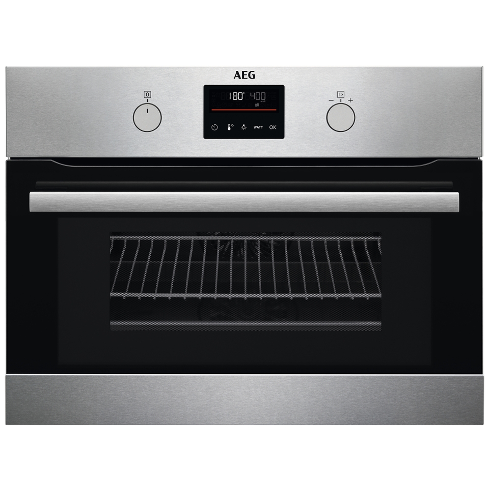 AEG 800 COMBIQUICK KMK365060M Built In Microwave - Stainless Steel