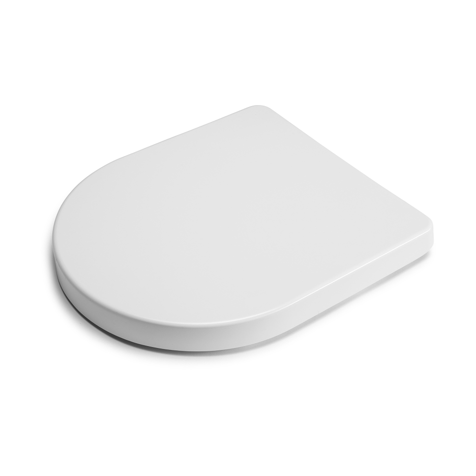 Croydex Eyre FlexiFix DShaped Toilet Seat White Homebase