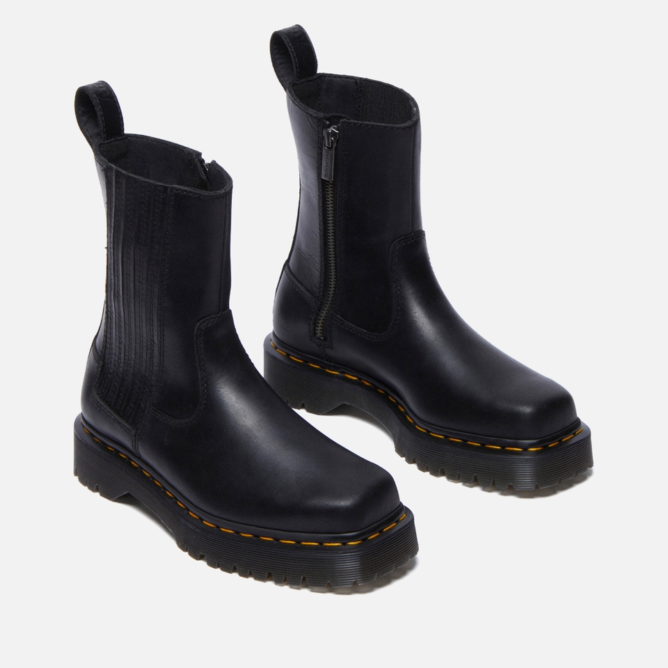 Dr. Martens Women s Amaayah Lo Bex Leather Chelsea Boots UK 7 Allsole