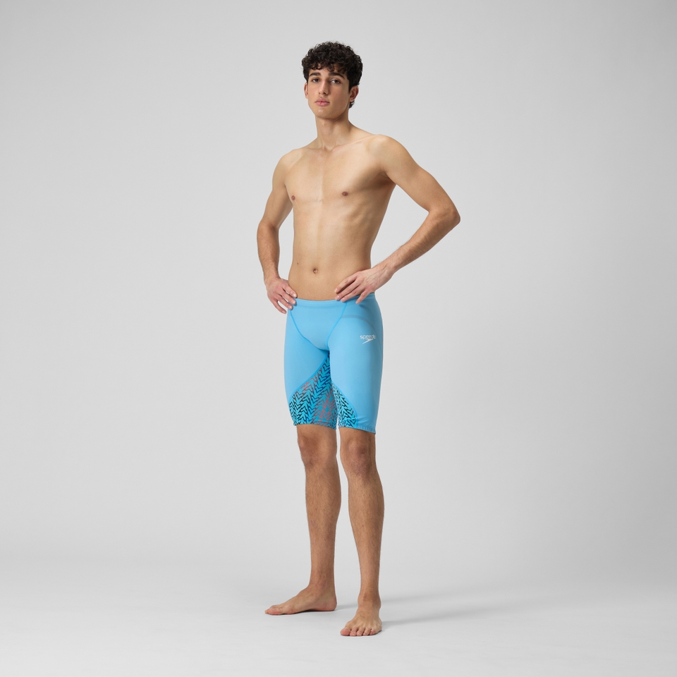 Herren Fastskin LZR Ignite Schwimmhose Blau/Rot