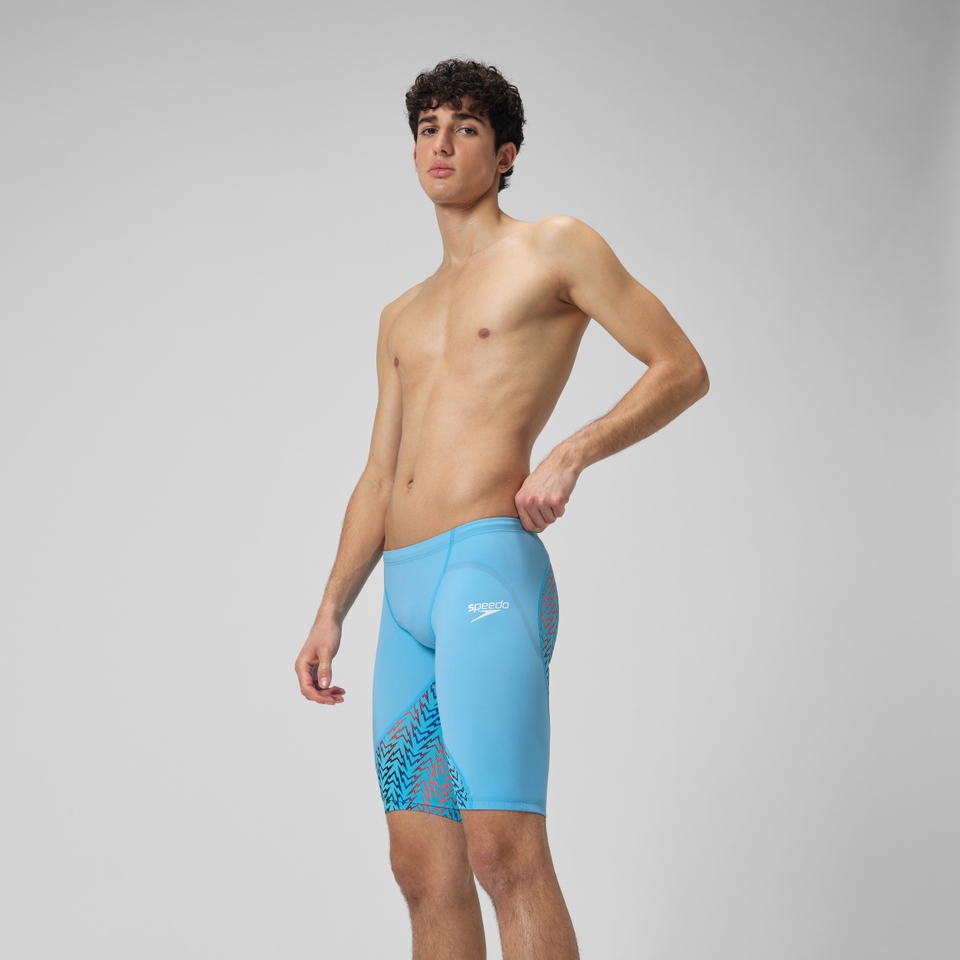 Herren Fastskin LZR Ignite Schwimmhose Blau/Rot